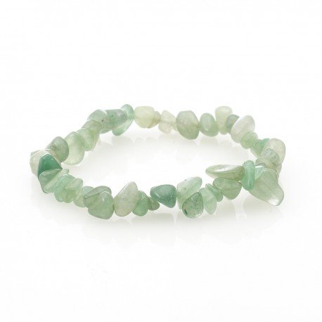 Bracelet baroque Aventurine verte