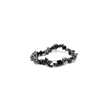 Bracelet baroque Hématite