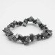Bracelet baroque Hématite