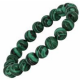 Bracelet boules Malachite