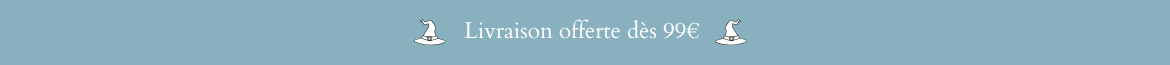 Livraison offerte d&egrave;s 99&euro;